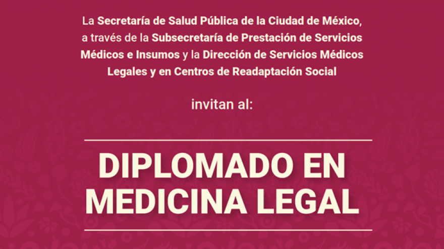 Diplomado en Medicina Legal